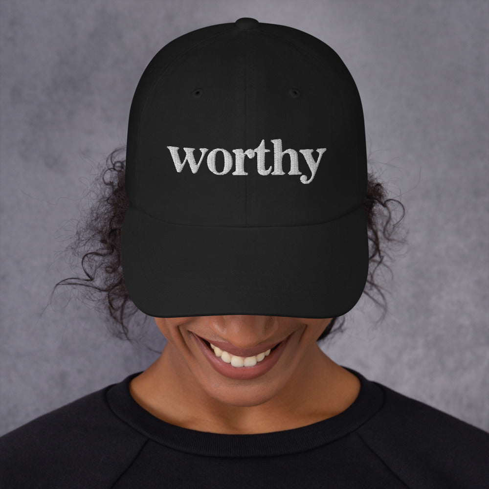 Worthy Baseball Hat- Black
