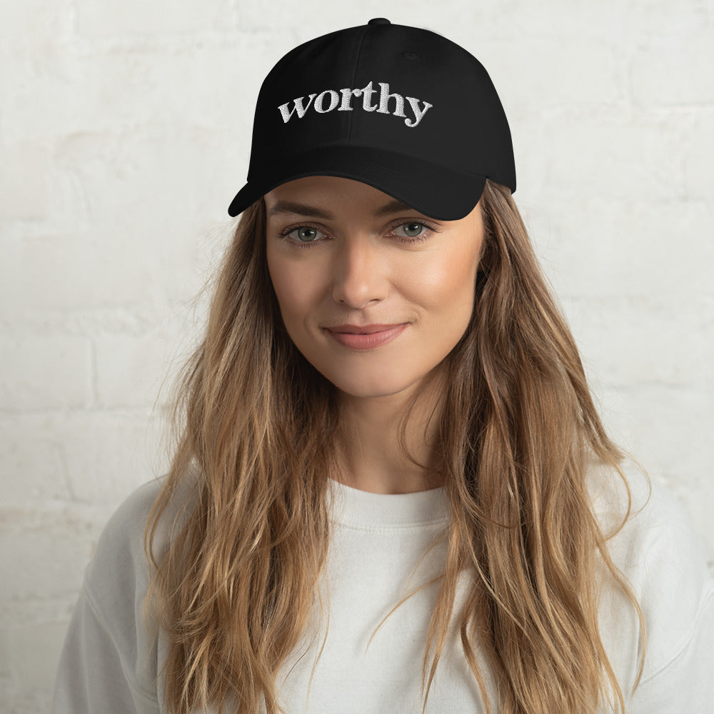 Worthy Baseball Hat- Black