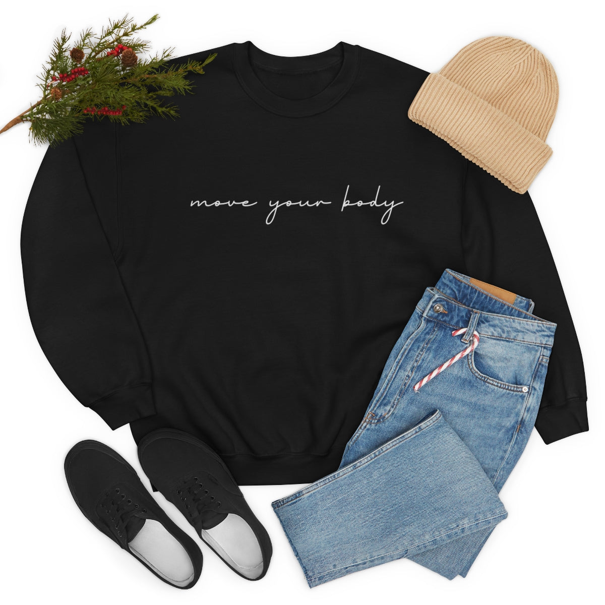 Move Your Body Crewneck Sweatshirt