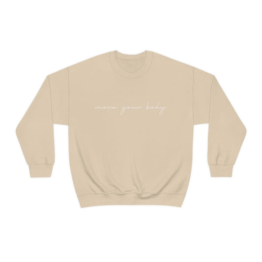 Move Your Body Crewneck Sweatshirt